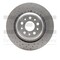 Dynamic Friction Co Disc Brake Rotor, 920-79008 920-79008 - alternate 1